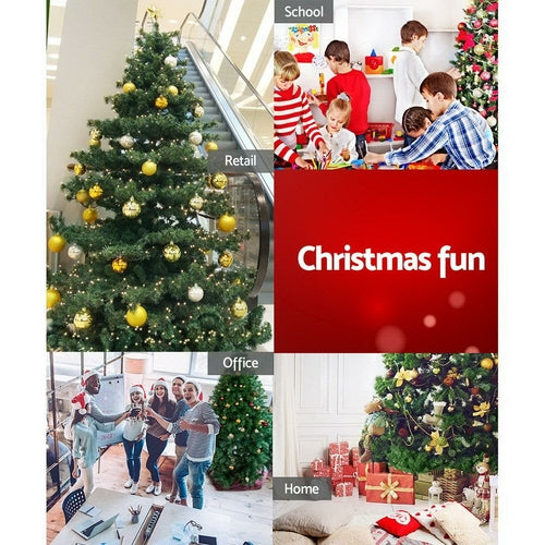 Jingle Jollys 2.4M 8FT Christmas Tree Xmas Decoration Home Decor 1500