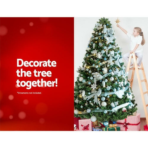 Jingle Jollys 2.4M 8FT Christmas Tree Xmas Decoration Home Decor 1500